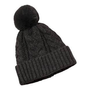 冬季加绒加厚保暖百搭毛线帽子女麻花毛球针织帽防风护耳学生冷帽