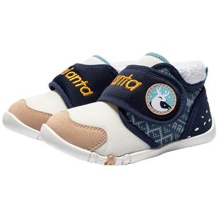 稳稳不倒翁丨安踏学步鞋一阶段冬新款男宝宝婴幼儿加绒保暖棉鞋