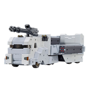 【自营】万代拼装模型HG 1/72 境界战机极钢装鬼武器套装8 货柜车