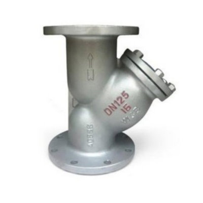 铸钢法兰过滤器WCB水用Y型除污器