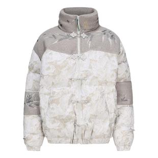 碧海潮生高端限定〓山门叁拾叁•白虎贲〓中国风国潮丝绸羽绒服