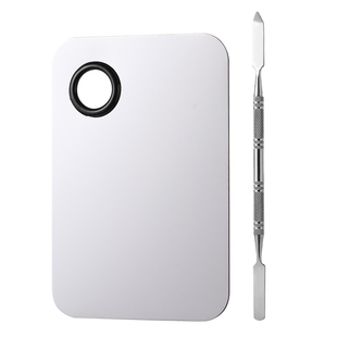 古迪粉底液调色板化妆调色盘化妆师专用上妆戒指美妆调和粉底膏铲