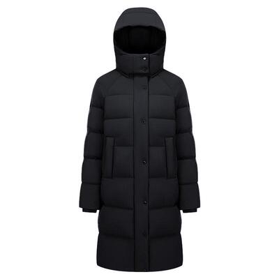 中长款羽绒服波司登日常可拆卸帽