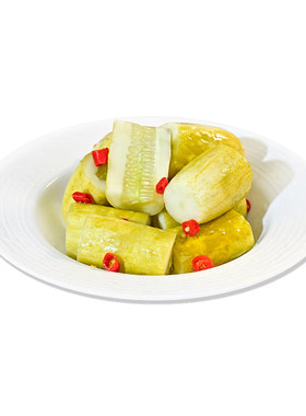 森牛家四川泡菜泡黄瓜酸辣爽口传统土坛泡制腌黄瓜即食下饭凉拌菜