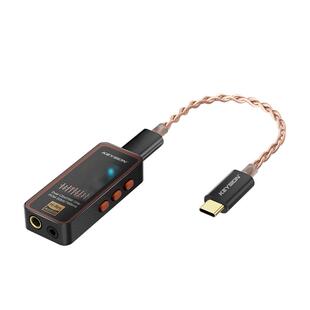 TypeC解码器DAC小尾巴声卡768kHz硬解DSD256无损HIFI耳放4.4平衡