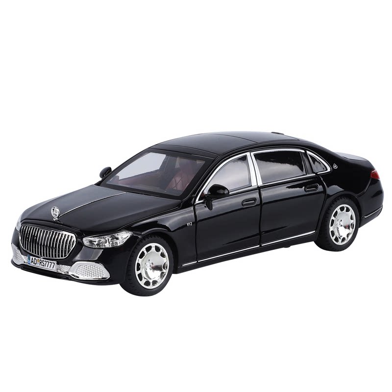 1/24奔驰迈巴赫S680合金车模玩具