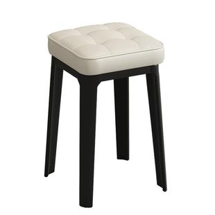 家用客厅椅子轻奢餐椅塑料凳子现代新款简约可叠放餐桌椅2023新款