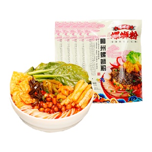 嘻螺会原味螺蛳粉300g*5袋柳州正宗螺狮粉螺丝粉酸辣粉丝速食米线