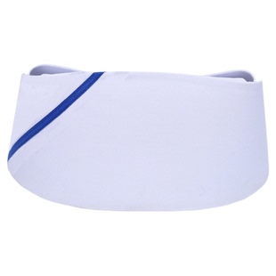 小款护士帽 女燕尾帽 白色 粉色 蓝色 小头围护士帽 包邮横杠斜杠