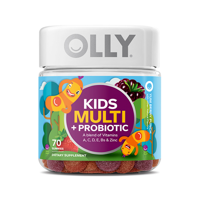 【达人直播双11】OLLY儿童复合维生素软糖多维益生菌70粒/瓶