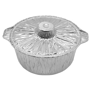 铝箔锡纸锅一次性火锅锅具户外炊具露营野餐餐具卡式炉专用锅野炊