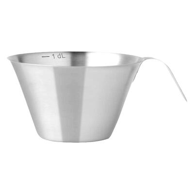 半刻空间带刻度盎司杯金属量杯