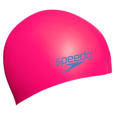 Speedo速比儿童泳帽专业硅胶防水