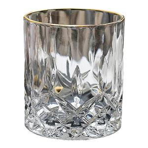 创意欧式描金水晶玻璃洋酒杯威士忌酒杯鸡尾酒杯啤酒家用杯子套装