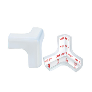 桌角透明防撞角玻璃包角保护套儿童防磕碰桌子硅胶护角直角包边贴