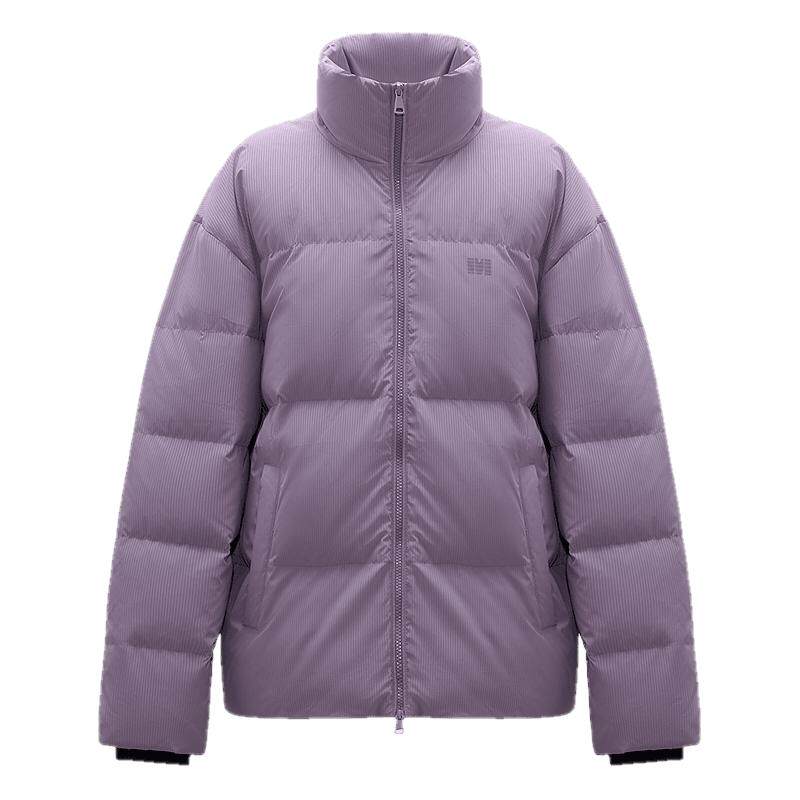 美特斯邦威羽绒服男冬季新款时尚休闲印花短款保暖棉服上衣潮