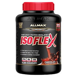 ALLMAX纯分离乳清蛋白粉蛋白质粉Isoflex运动营养健身健肌粉whey