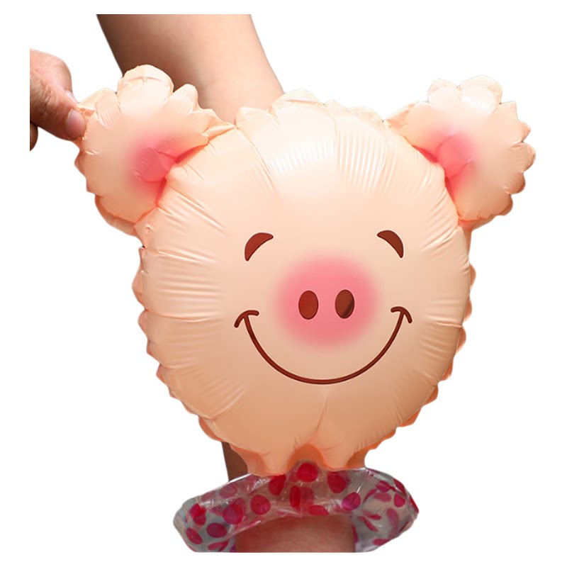 幼儿园铝膜手腕气球logo定制印字