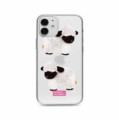 苹果16proins软胶绵羊手机壳