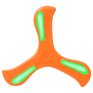 飞盘儿童软可回旋镖户外玩具飞碟飞天夜光专业男孩手抛公园活动