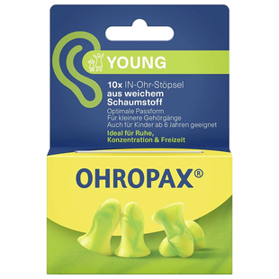 3款德国原装OHROPAX隔音耳塞消音软体海绵火车飞机隔绝噪音清净