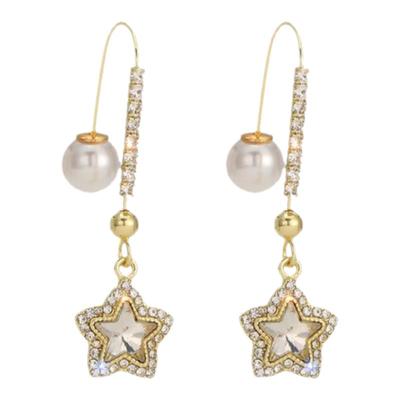 夏季水晶吊坠新款潮网红欧美锆石