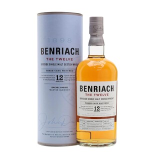 【高地】本利亚克12年苏格兰进口单一麦芽威士忌洋酒正品Benriach