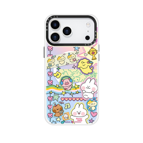 涂鸦萌宠适用于苹果17手机壳新款磁吸15Promax防摔超薄14全包趣味13pm女ins风12Pro带支架16Promax高级保护套