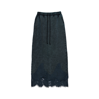 AMERI蕾丝做旧半身裙