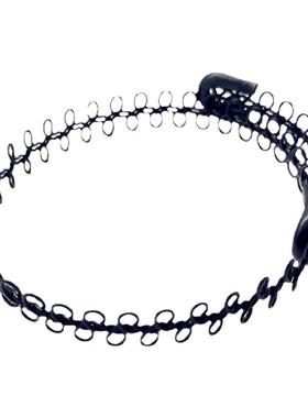 黑色缠臂环饰品开口弹