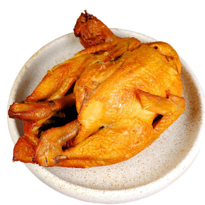 大东北特产烧鸡750g古法制作熏鸡整只手撕鸡熟食烤鸡整只鸡下酒菜