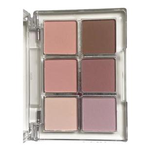 韩国BBIA 六色眼影盘01/02/nude blush低饱和裸粉奶茶盘03/04/05/