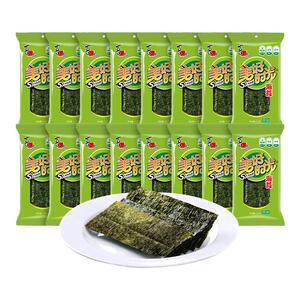 美好时光食品旗舰店！【美好时光新品】原味海苔16袋