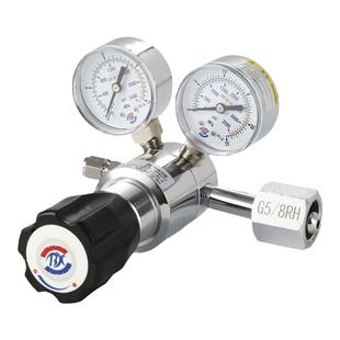 BX博旭高压减压阀纯铜电镀 氮气氩气氦气氧气减压器减压表稳压阀