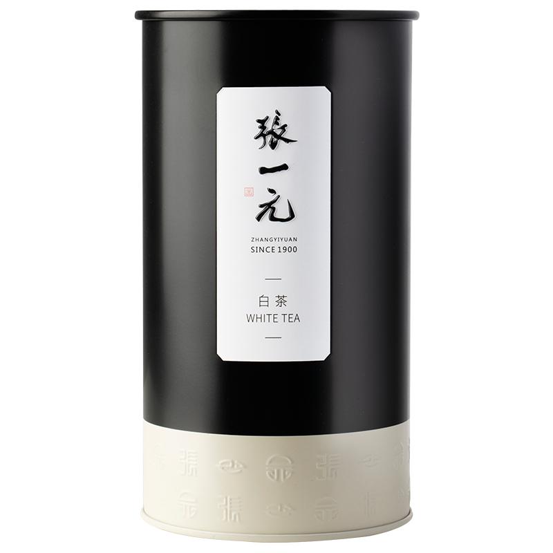 张一元白茶(尚品)白牡丹茶叶老树茶新茶春茶浓香耐泡特级50g罐装