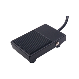 CNTD昌得脚踏开关板脚控CFS-1铁壳脚踩TFS电源1自复位带线米2m动3