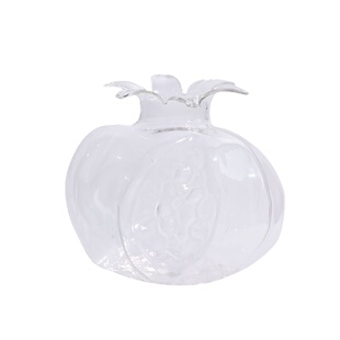 seeyou迷你小石榴花瓶玻璃透明水养插花手作花器创意ins风小摆件