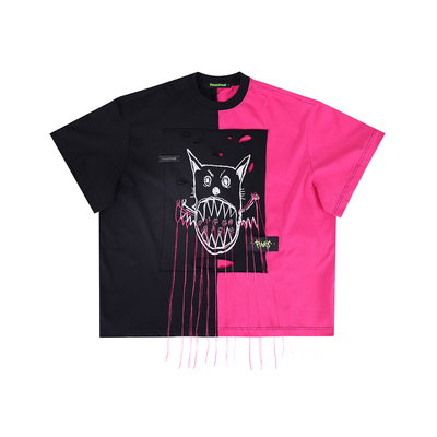 PINKSPINK原创猫恶魔无性别T恤