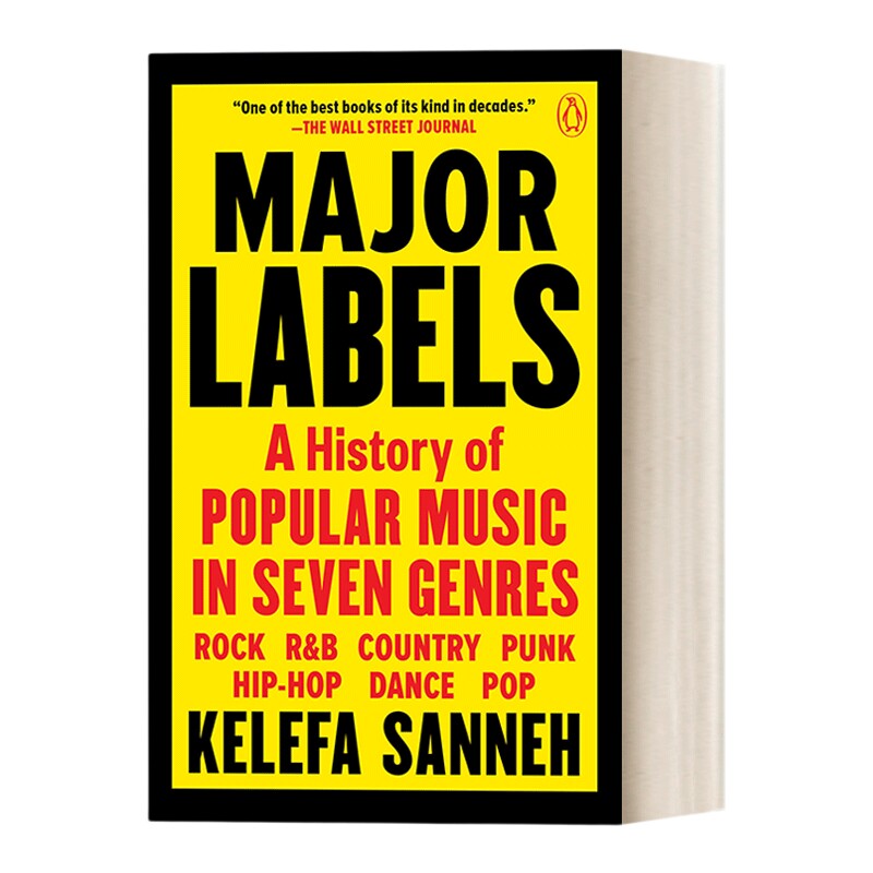 英文原版 Major Labels 大厂牌 七种类型的美国流行音乐史 摇滚乐 Kelefa Sanneh 英文版 进口英语原版书籍