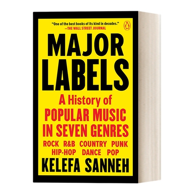 英文原版 Major Labels 大厂牌 七种类型的美国流行音乐史 摇滚乐 Kelefa Sanneh 英文版 进口英语原版书籍
