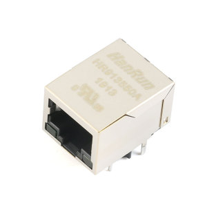 原装正品 HR913550A RJ45插座 100Base-T WiFi网络连接器 带LED