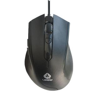 力胜G17办公CAD制图 PS美工绘图大滚轮变速鼠标USB笔记本游戏鼠标