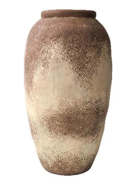 态生活侘寂风艺术感陶罐装饰花瓶