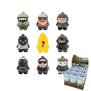 CSGO小GO仔盲盒手办迷你公仔模型礼物Q版潮玩完美世界VALVE周边