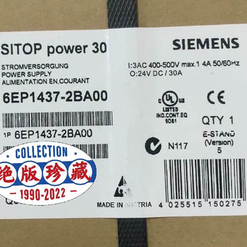 溢价- SITOP 电源 6EP1437-2BA00，现
