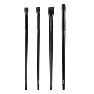 王霏霏刀锋眼线刷化妆眉粉刷遮瑕卧蚕刷毛套装扁平头笔刷子眼妆刷