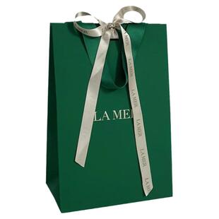 海蓝之谜精粹水礼品袋唇膏包装袋水乳霜购物袋精华礼盒手提纸袋子