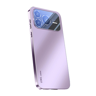 ZNM适用荣耀power2手机壳新款电镀power2保护套自带镜头膜honor全包防摔男女高级感华为散热情侣简约个性软外