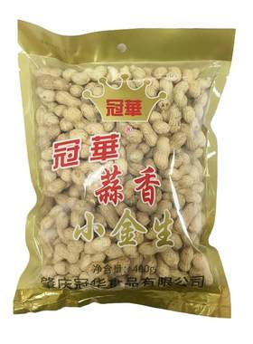 冠华350g蒜香小金生花生休闲零食