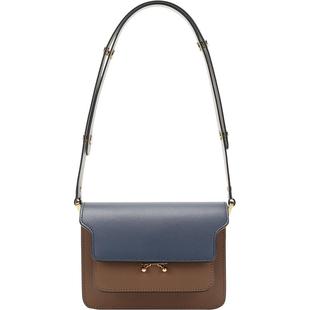 【自营】中古全新未使用 MARNI/玛尼 女士牛皮革手提单肩斜挎包